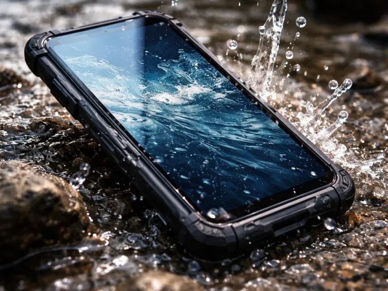 Telefon rezistent apă și șocuri
